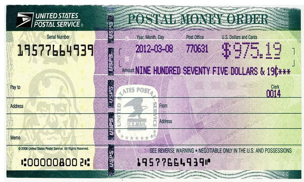 How to Fill a Money Order Form