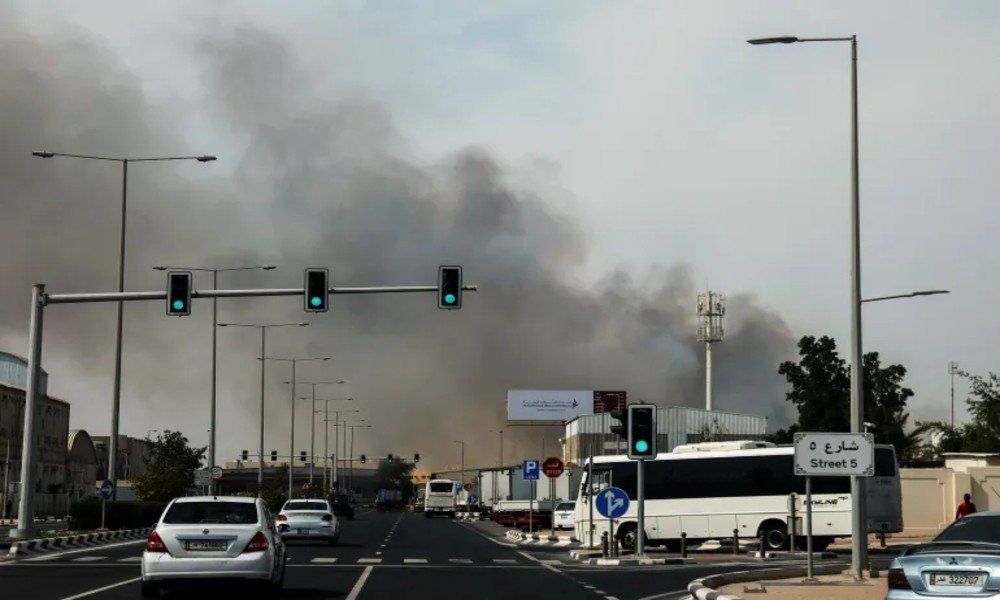 Explosions across Qatar