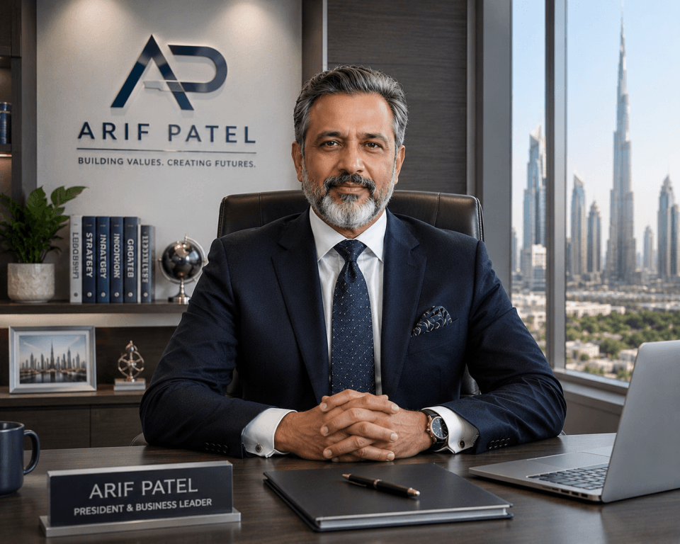 Meet Arif Patel: Visionary Entrepreneur and Global Business Leader from Dubai UAE